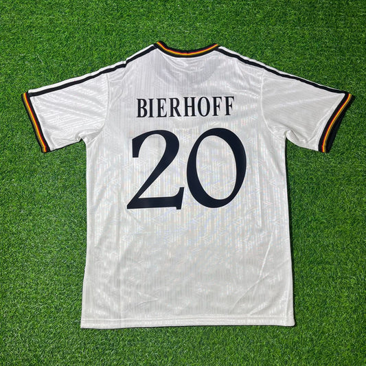 Oliver Bierhoff Deutschland EM 1996 Finale Deutschland Heim Retro Fußballtrikot Set