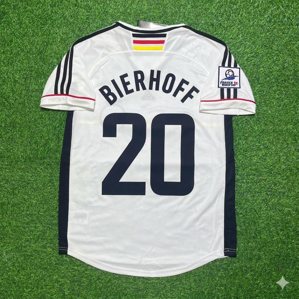 Deutschland WM 1998 Retro-Fußballtrikot – Oliver Bierhoff