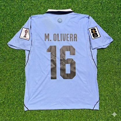 Mathías Olivera #16 Uruguay 2026 World Cup Heimtrikot Himmelblau