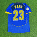 Olivier Kapo Juventus 2004-2005 Blue Retro Jersey | Kit | Trikot | Maillot Soccer Shirt