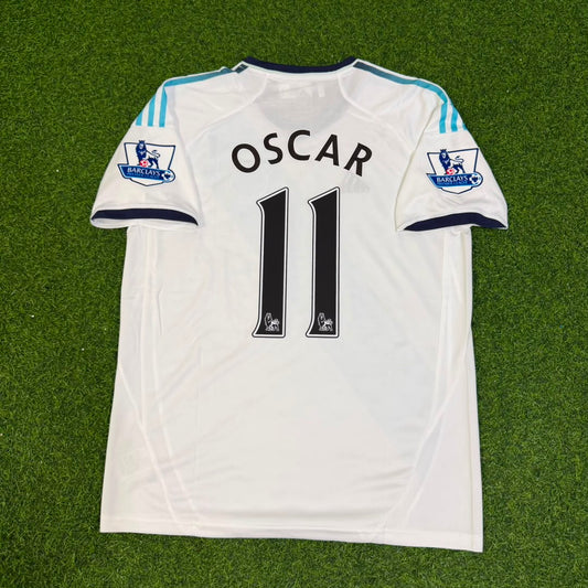 Maillot de football rétro blanc Chelsea 2012/13 – Oscar