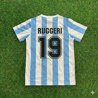 Oscar Ruggeri 19- Argentinien 1986 Heim Retro Fußballtrikot