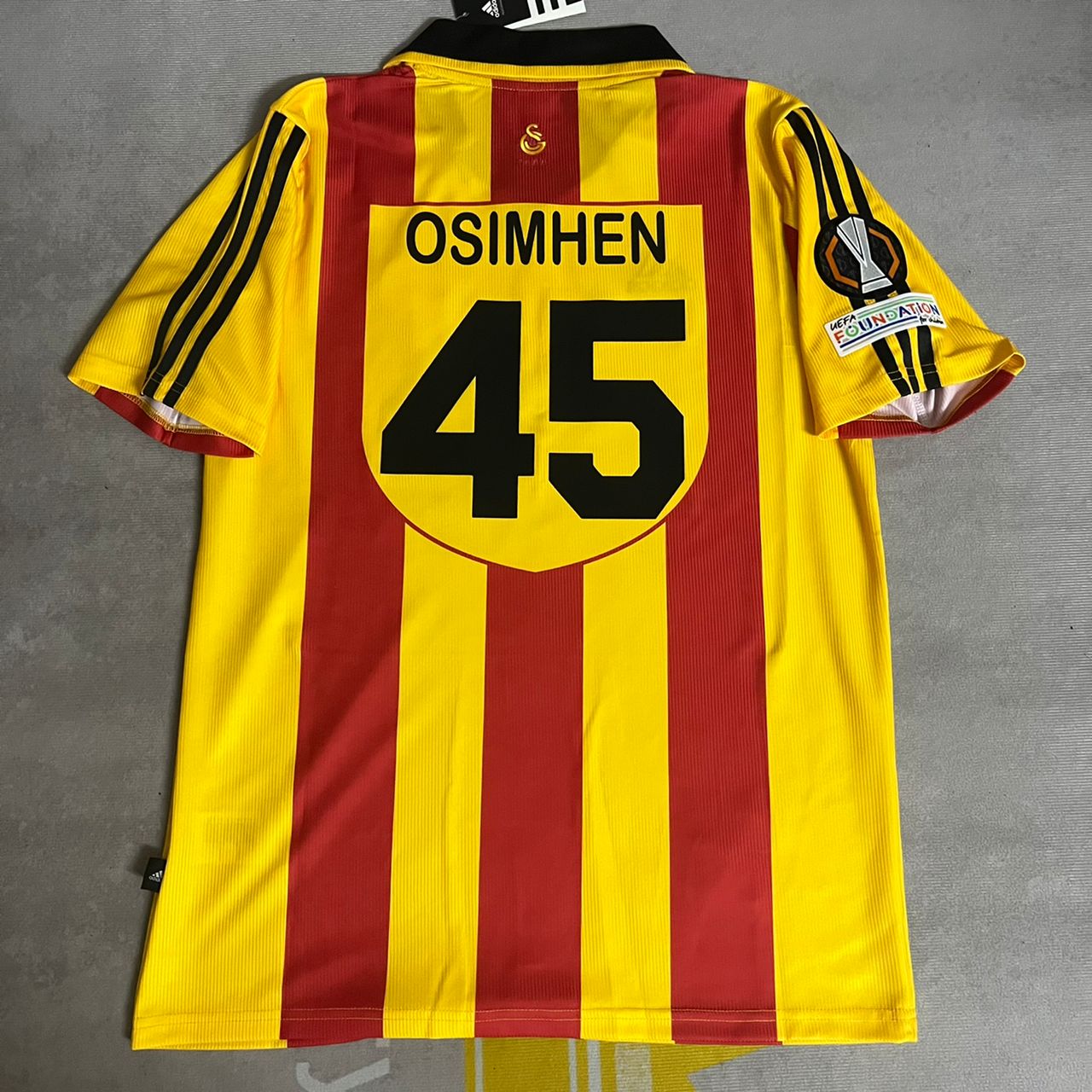 Galatasaray UEFA 2000 Retro Nostalji Formasi Football Home Trikot Jersey Maillot Camiseta