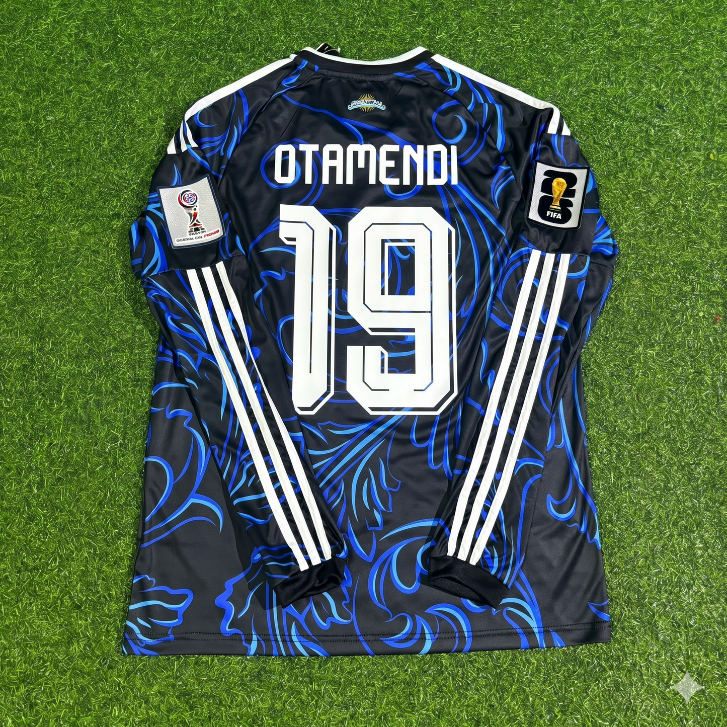 Nicolas Otamendi Argentina 2026 World Cup Long Sleeve Football Jersey