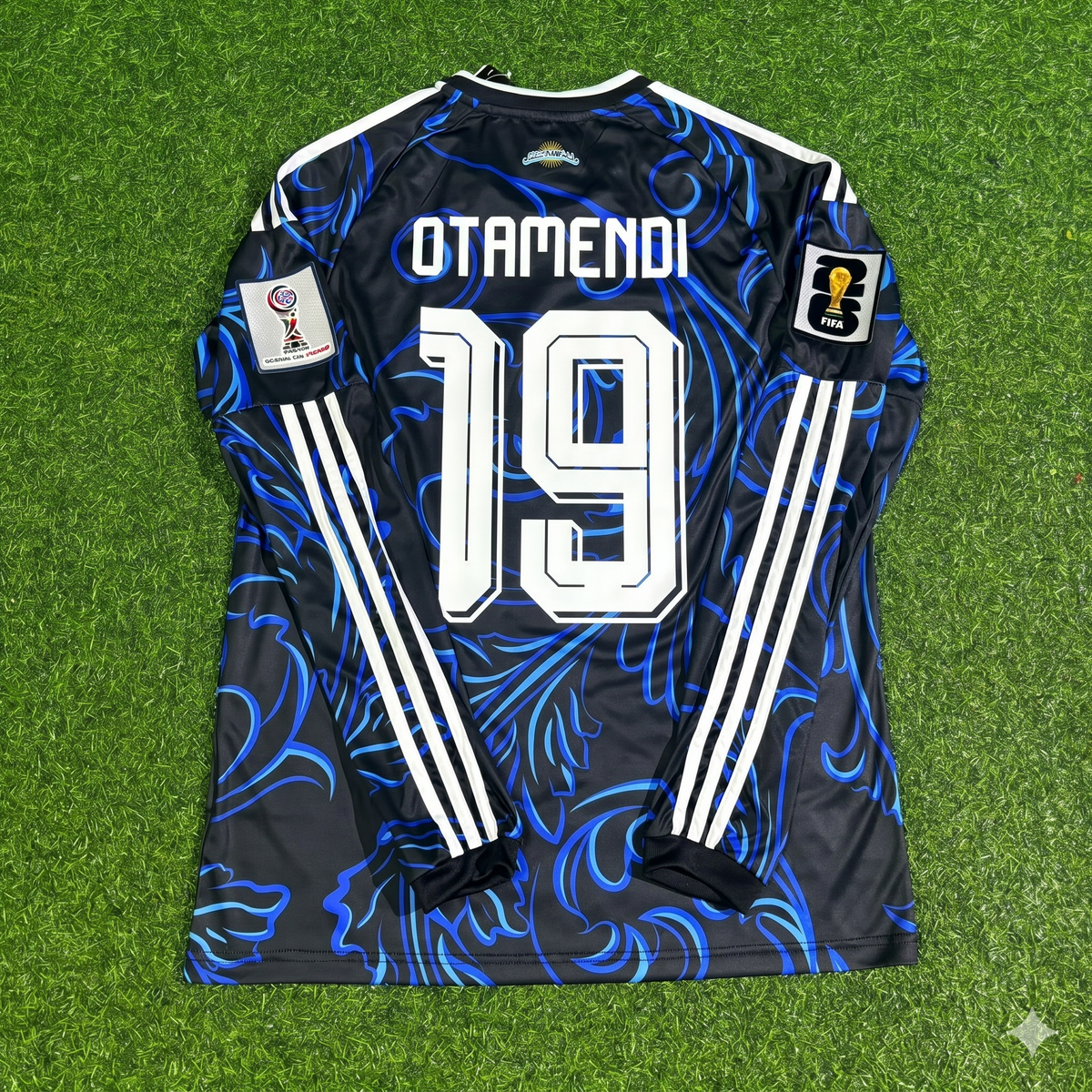 Nicolas Otamendi Argentina 2026 World Cup Long Sleeve Football Jersey