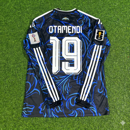 Nicolas Otamendi Argentina 2026 World Cup Long Sleeve Football Jersey