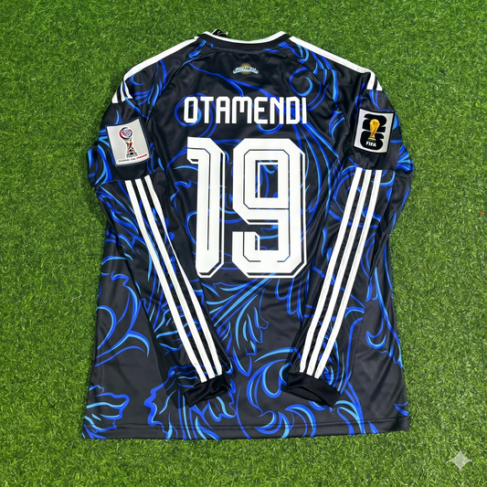 Nicolas Otamendi Argentinien WM 2026 Langarm-Fußballtrikot