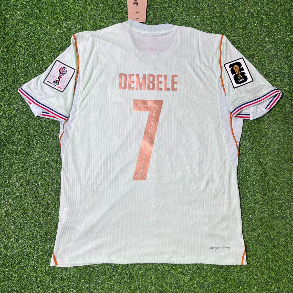 Ousmane Dembele France 2026 World Cup Away Football Jersey
