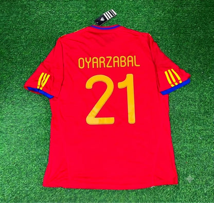 Spain Commemorative Retro Jersey – Mikel Oyarzabal