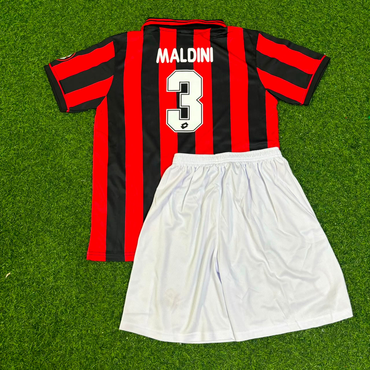 Paolo Maldini AC Milan 1996/1997 Home Kids Retro Football Jersey