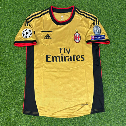 AC Milan Gold Retro Jersey – Paolo Maldini 3