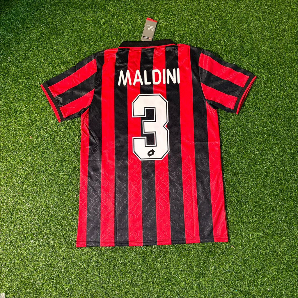 Paolo Maldini AC Mailand 1994/1995 Retro-Fußballtrikot