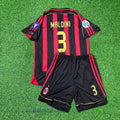 Paolo Maldini AC Milan 2006 2007 Maillot de Foot Rétro Enfant
