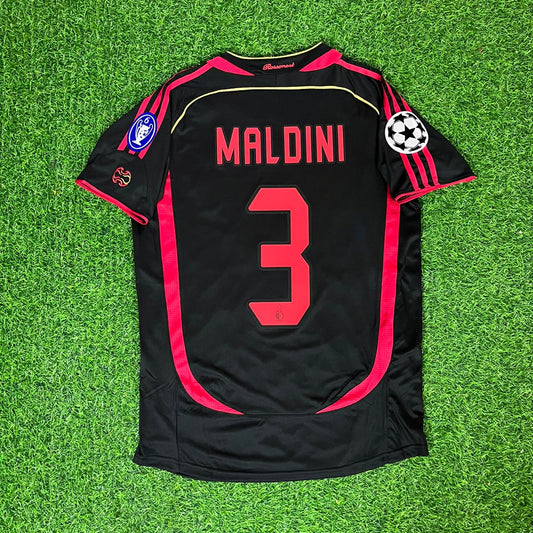 Paolo Maldini 3 – AC Mailand 2006–2007 Retro-Trikot – | Trikot | Maillot | Maglia