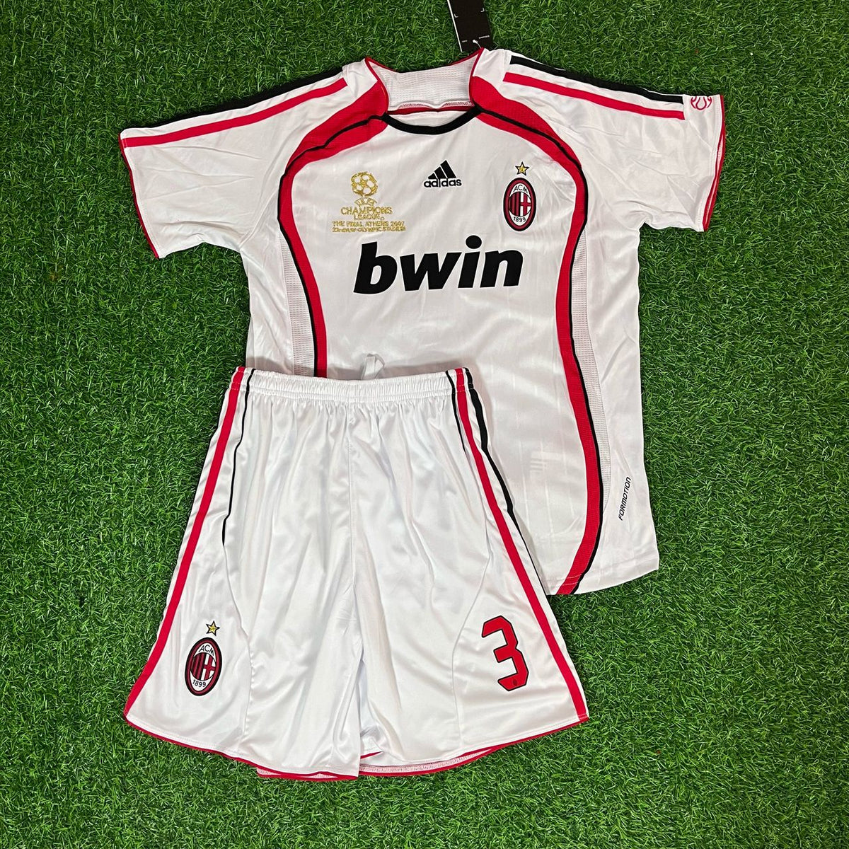 Paolo Maldini – AC Milan 2007 Champions League Final Jersey – | Kindertrikot | Maillot Enfant Soccer Shirt