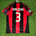 Paolo Maldini – AC Mailand 2010/11 Retro-Trikot – | Trikot | Fußballtrikot