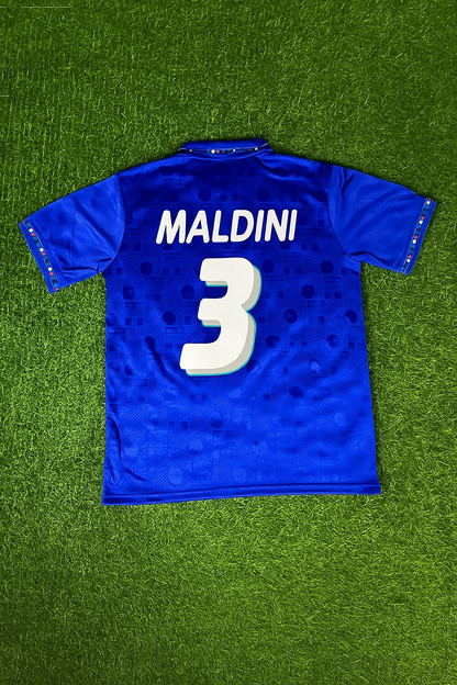 Paolo Maldini 1994 World Cup Italien Retro Trikot Fußballtrikot
