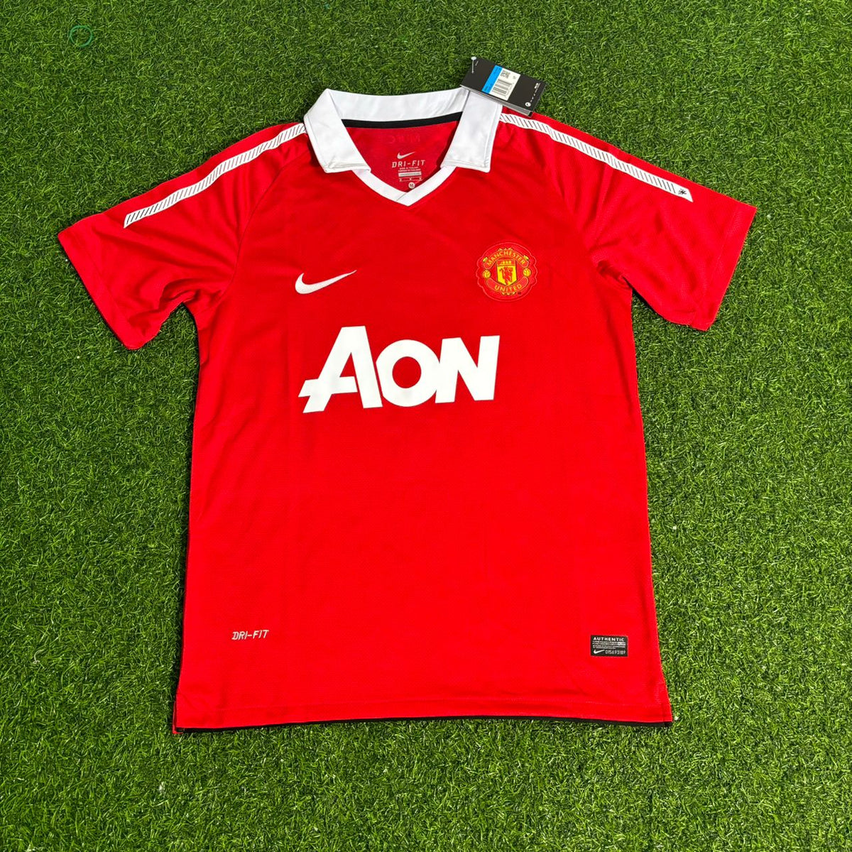 Park-Ji Sung  Manchester United 2010/2011 Retro Home Football Jersey