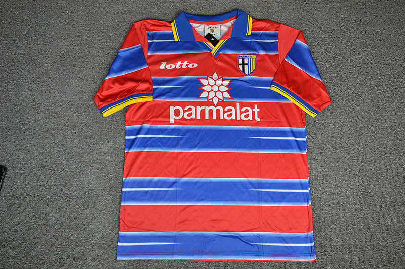 Parma 1998/1999 Rotes Retro-Trikot