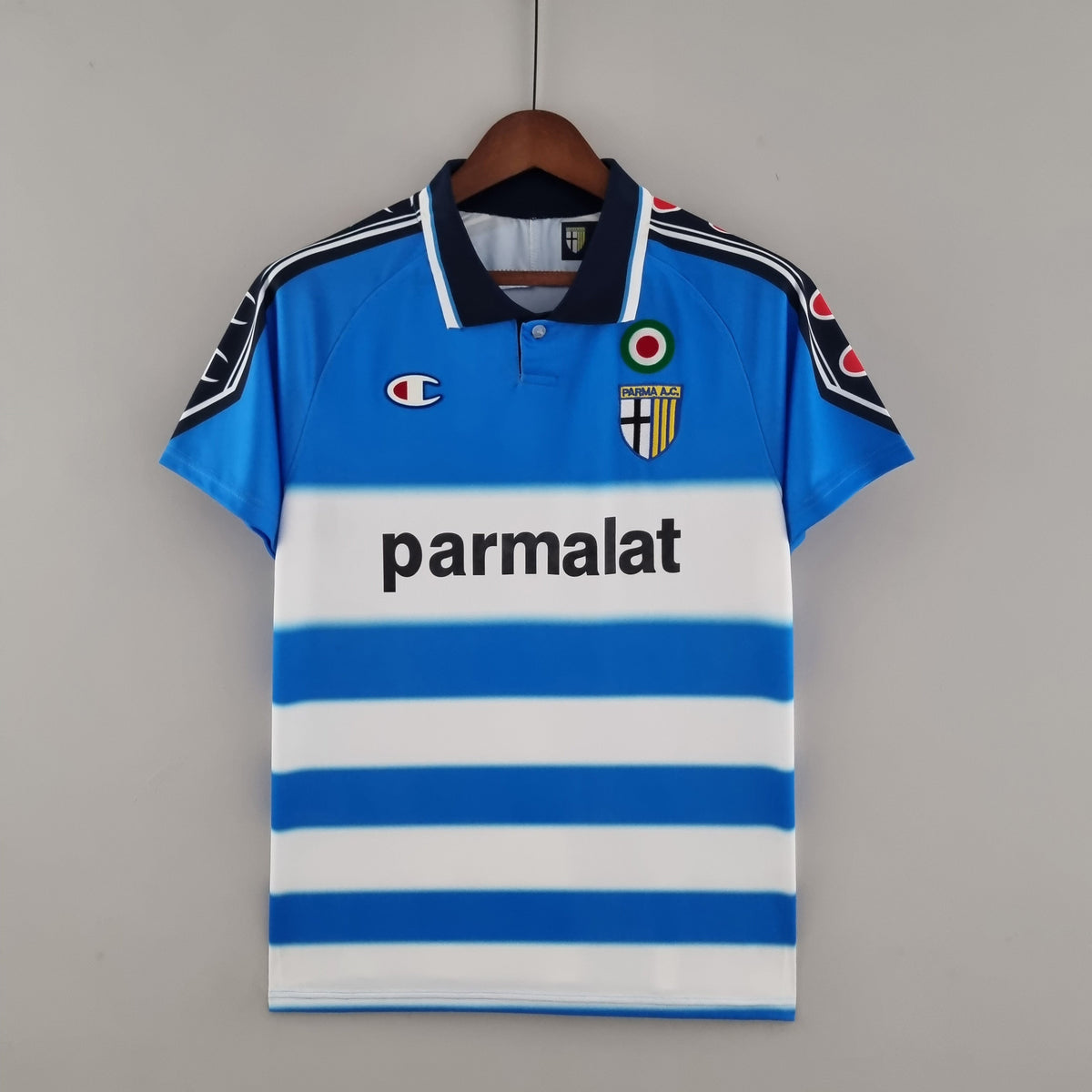 Camiseta retro azul del Parma 1999/2000