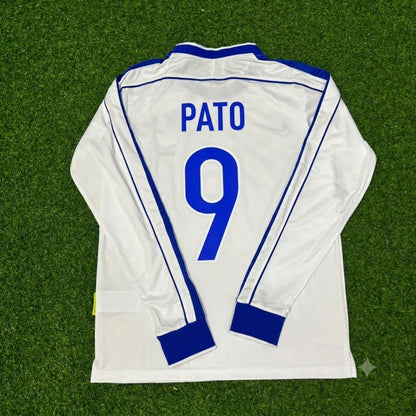 Alexandre Pato Brasilien Langarm Retro Fußball Trikot