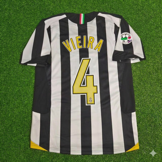 Patrick Vieira Juventus 2005-2006 Retro-Trikot | Fußballtrikot | Trikot | Fußballshirt