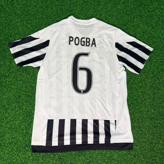 Paul Pogba 6-Juventus 2015-2016 Retro Heimtrikot