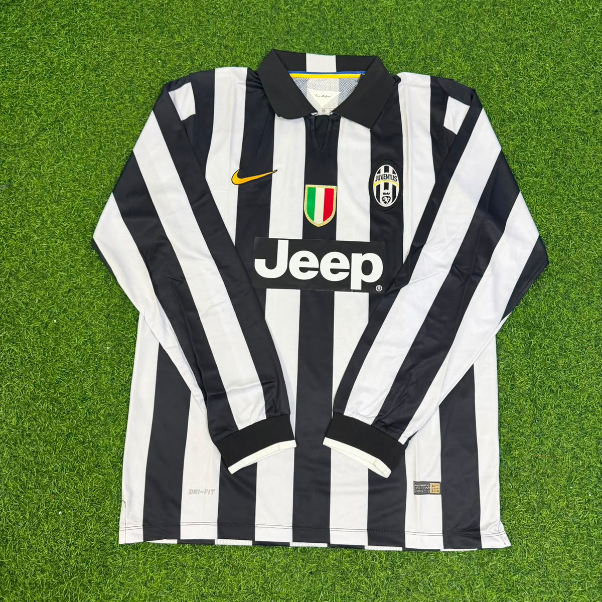 Paul Pogba #6 Juventus 2014 2015 Camiseta de fútbol retro de manga larga Trikot Maillot Maglia