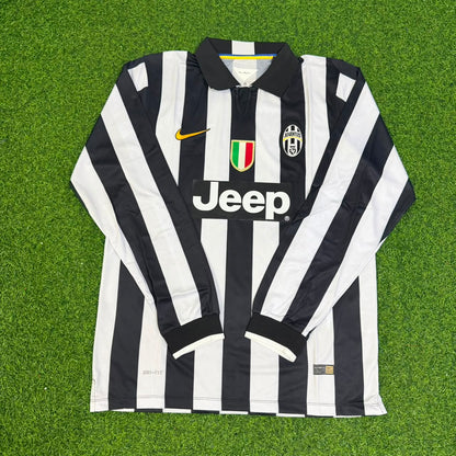 Paul Pogba #6 Juventus 2014 2015 Camiseta de fútbol retro de manga larga Trikot Maillot Maglia