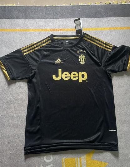 Paul Pogba 10 - Juventus Retro Schwarz Trikot Fußballhemd