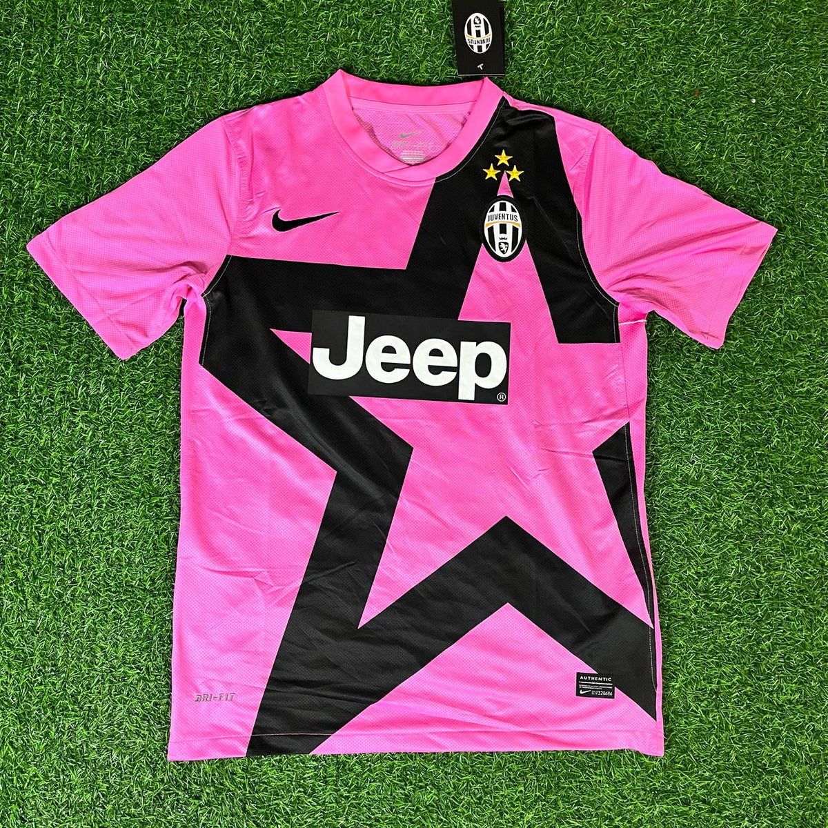 Paul Pogba – Juventus Rosa Trikot Saison 2012/2013 Retro Fußballtrikot