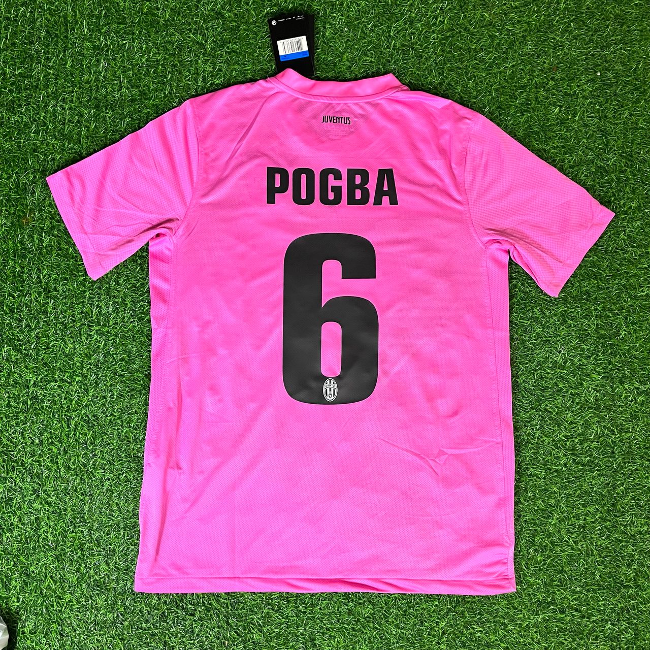Paul Pogba – Juventus Rosa Trikot Saison 2012/2013 Retro Fußballtrikot