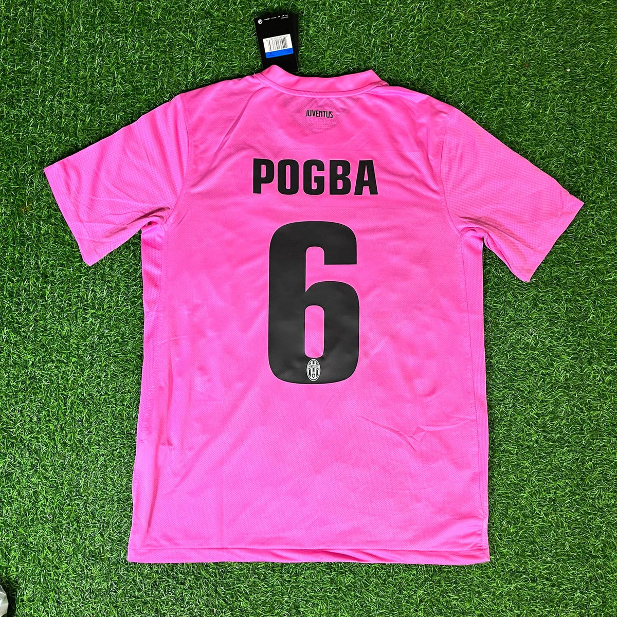 Paul Pogba – Juventus Rosa Trikot Saison 2012/2013 Retro Fußballtrikot