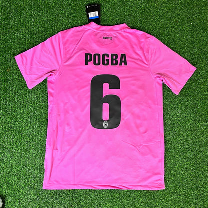 Paul Pogba – Juventus Rosa Trikot Saison 2012/2013 Retro Fußballtrikot