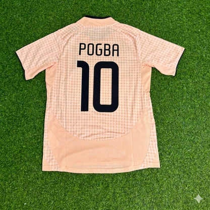 Paul Pogba 10 Juventus Away Retro Football Jersey