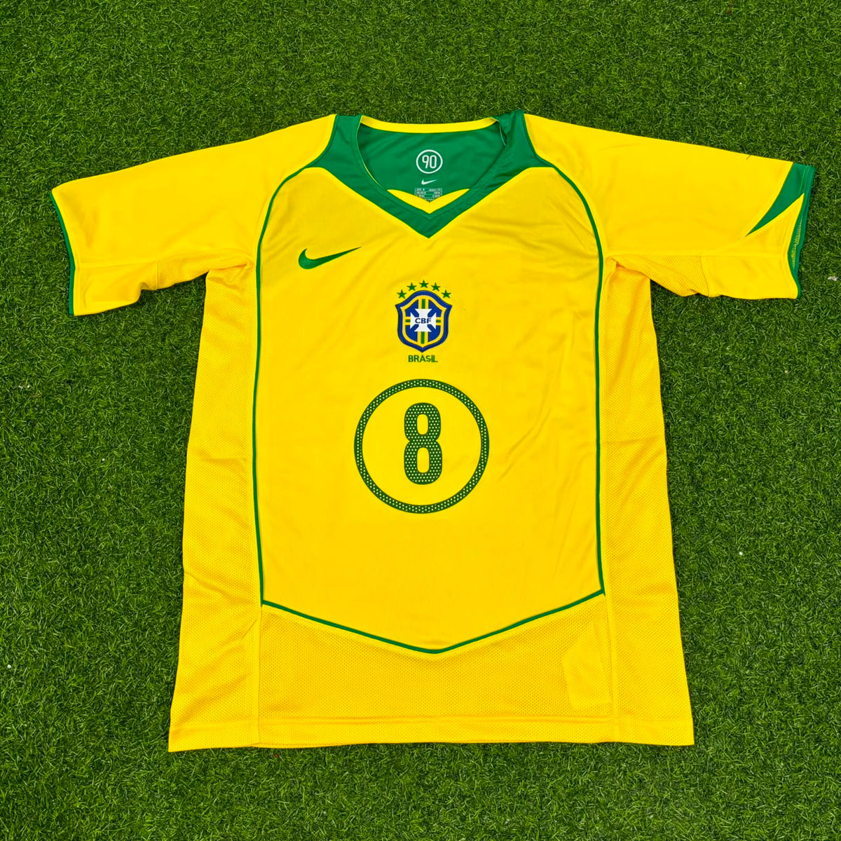 Paulinho 8– Brasilien Retro-Trikot – | Trikot | Fußballtrikot