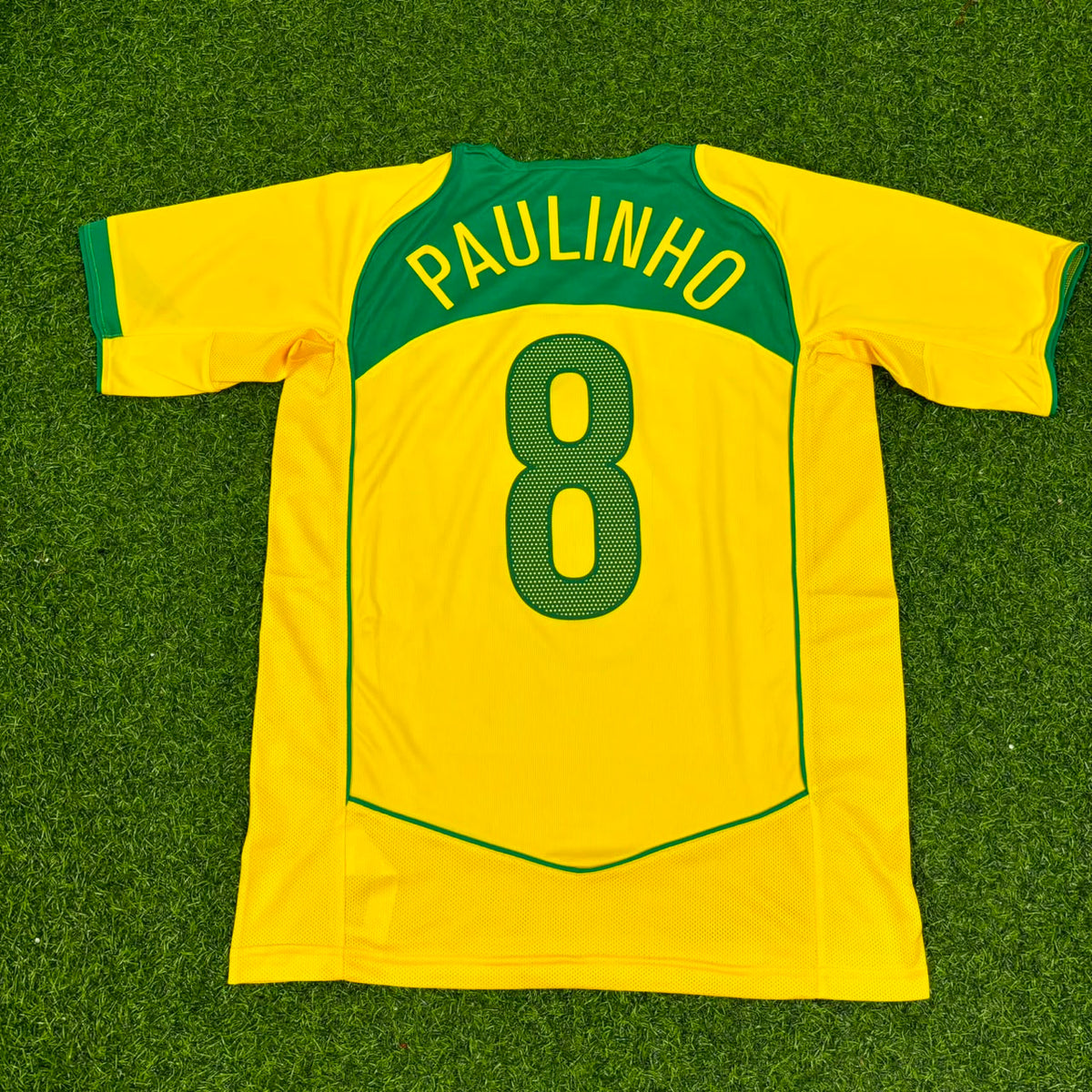 Paulinho 8– Brasilien Retro-Trikot – | Trikot | Fußballtrikot