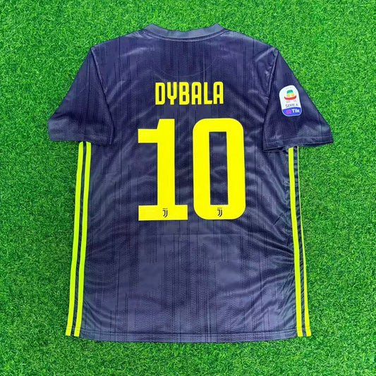 Paulo Dybala #10 Juventus 2017-2018 Retro Heimtrikot
