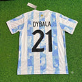 Paulo Dybala - Argentinien Retro Kit Trikot Fußball T-Shirt