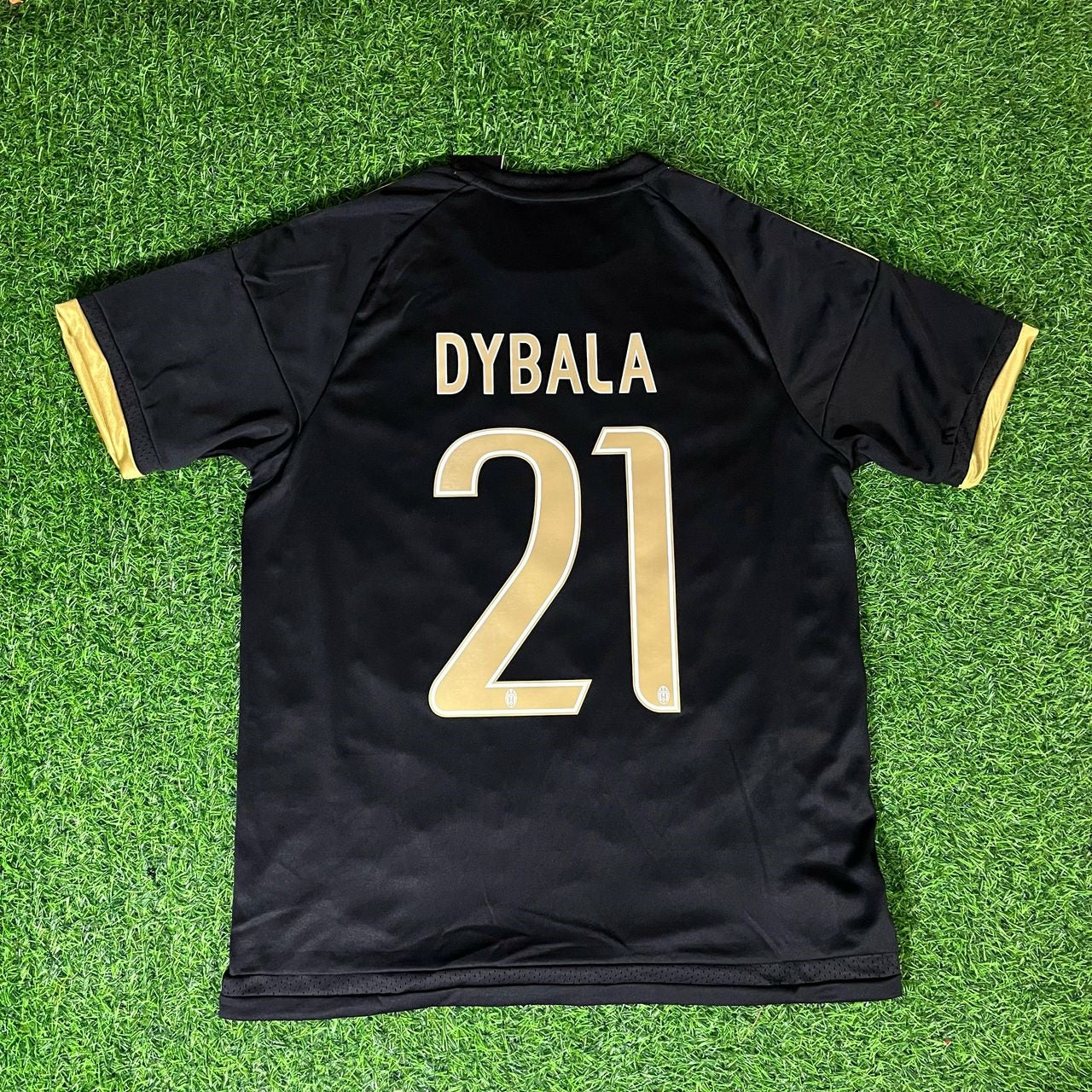 Paulo Dybala #21 – Juventus 2015/16 Schwarzes Retro-Trikot – | Trikot | Maillot Fußballtrikot