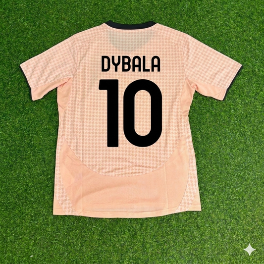 Paulo Dybala 10 Juventus Auswärts Retro-Fußballtrikot