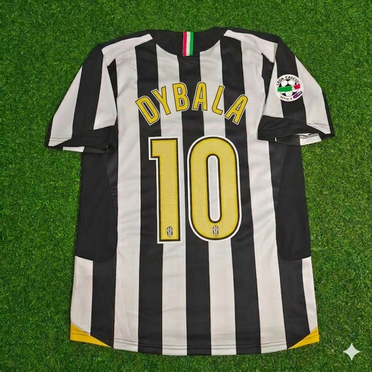 Paulo Dybala Juventus Retro-Trikot | Fußballtrikot | Trikot | Fußballshirt