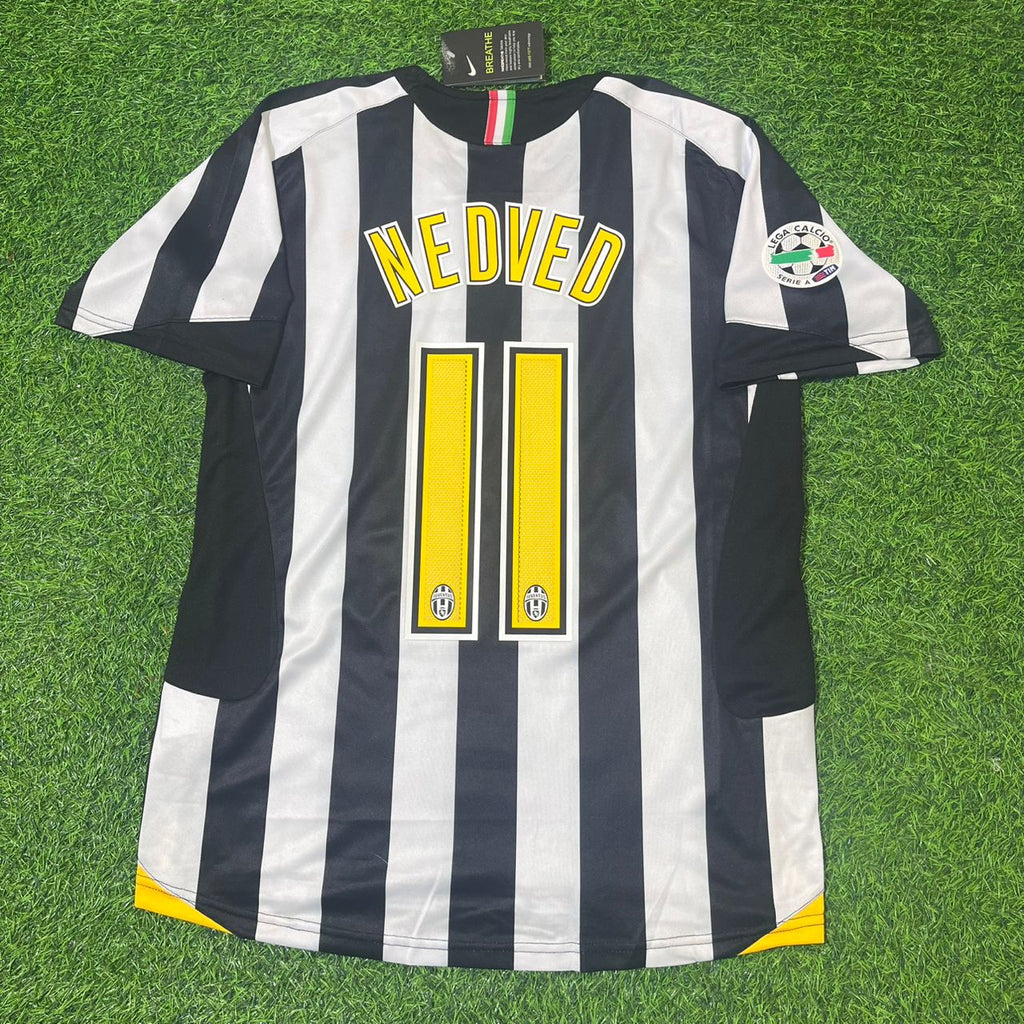 Pavel Nedved Juventus 2005-2006 Retro Trikot | Kit | Trikot | Maillot Fußballtrikot