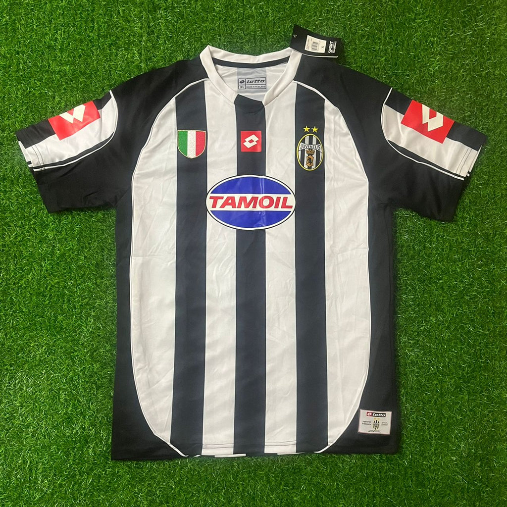 Alessandro Del Piero Juventus 2002 2003 Retro Football Jersey Soccer Shirt