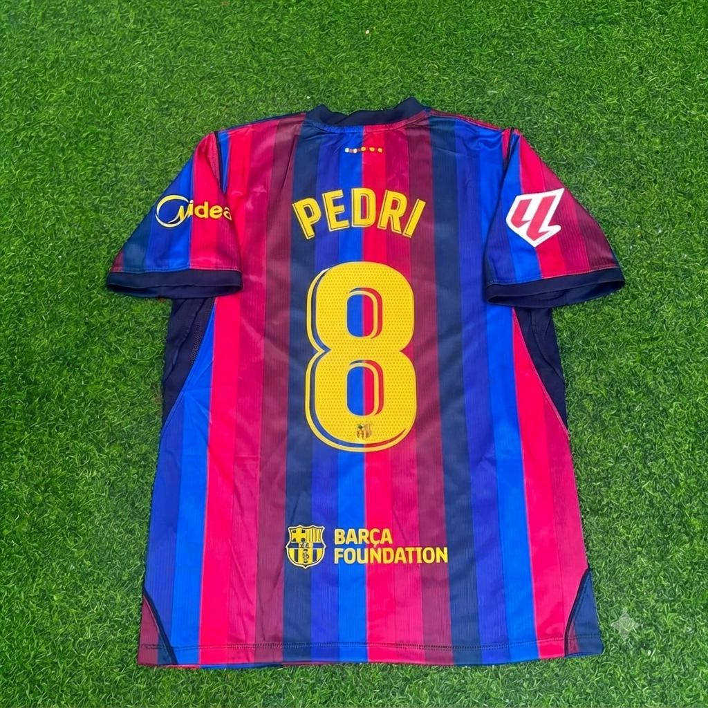 Pedri #8 Barcelone 2027 Nouveau Maillot Domicile Trikot Maillot de Foot
