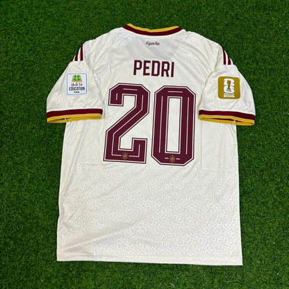 Maillot de Foot Extérieur Pedri 20 - Espagne Coupe du Monde 2026