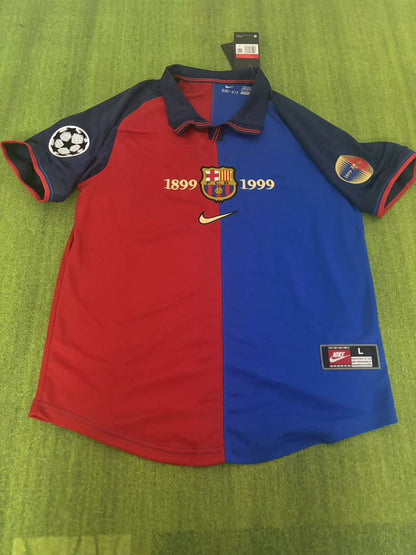 Pep Guardiola Barcelona 1998/1999 Retro Kit Jersey – | Trikot | Maillot Soccer Shirt