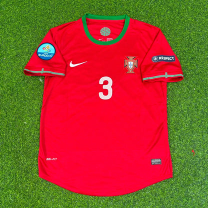 Pepe Portugal Euro 2012 Red Retro Football Jersey Kit