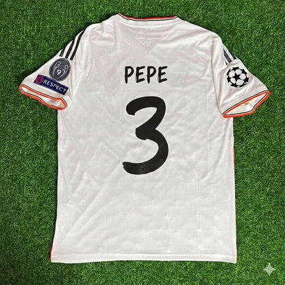 Pepe 3- Real  Madrid Lisbon Short Sleeve Jersey Soccer Shirt