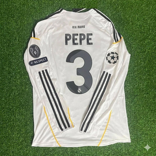 Pepe Real Madrid 2009-2010 Trikot Fußballshirt